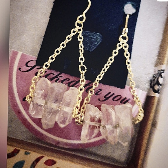 All 5*RATINGS! 14kGF Herkimer Diamond Choker - Picture 5 of 5